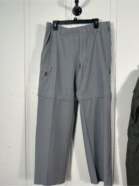 Reel Legends Men’s Gray Pants Size Large EUC